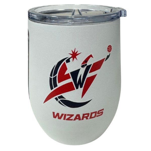 Washington Wizards 17OZ Wine Tumblers - Vintage Ultra Powder White Stainless Steel - 6 For $30.00 - Washington Wizards
