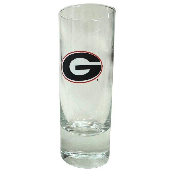 Georgia Bulldogs Shot Glasses - 2.5OZ Cordial Style - Glass Shot glass - 12 For $30.00 - Georgia