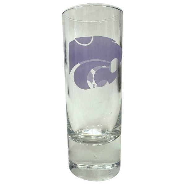 KState Wildcats Shot Glasses - 2.5OZ Cordial Style - Glass Shot glass - 12 For $30.00 - Kansas State