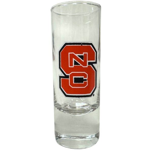 NC State Wolfpack Shot Glasses - 2.5OZ Cordial Style - Glass Shot glass - 12 For $30.00 - NC State