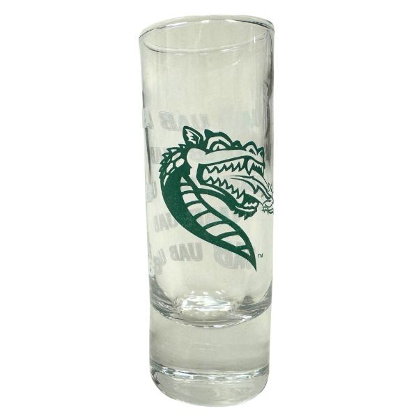 University Alabama Birmingham Dragons - 2.5OZ Cordial Style - Glass Shot glass - 12 For $30.00 - Alabama