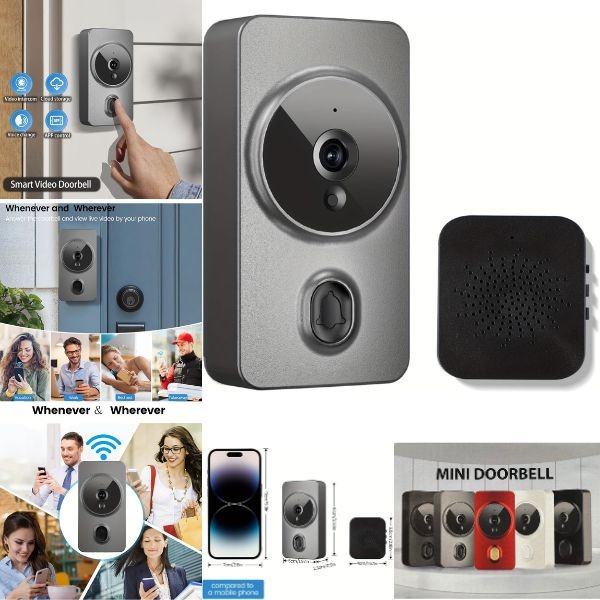 Wireless Doorbell Camera - Colors May Vary - Working APP - Keep Yourself Safe - 4 For $30.00