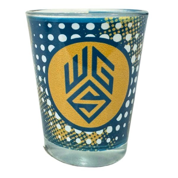 Golden State Warriors WSG Shot Glasses - 2OZ Glass Hero Style Shot Glass - 12 For $30.00 - Golden State Warriors