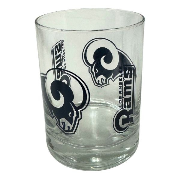 Los Angeles Rams Shot Glasses - The Rock Style 2OZ Shot glass - Team Print - 12 For $30.00 - Wholesale Los Angeles Rams Products - Rams Merchandise