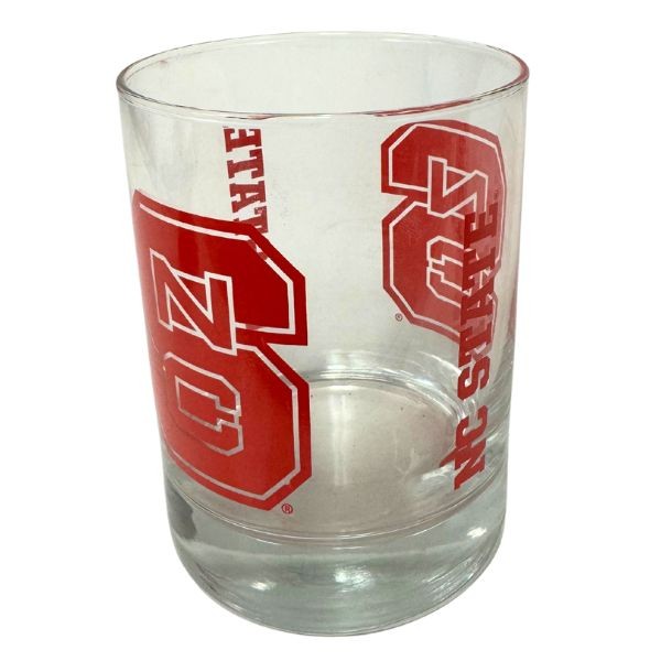 NC State Wolfpack Shot Glasses - The Rock Style 2OZ Shot glass - Team Print - 12 For $30.00 - NC State