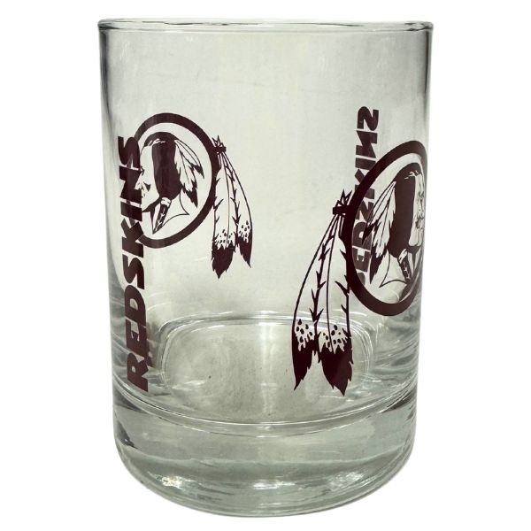 Washington Redskins Shot Glasses - The Rock Style 13oz Glass - Team Print - 12 For $30.00 - Wholesale Washington Redskins Products - Redskins Merchandise