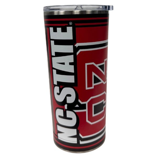 NC State Wolfpack Tumblers - 20OZ Digital Hero Stainless Steel Tumblers - Top Quality - 4 For $30.00 - NC State