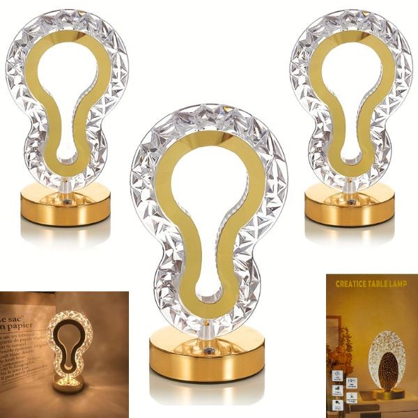 Fashion Lamp - #26-A30 - Touch Lamps - Multi Mode LED Color Set - Multi-Color Modes- USB Charging - 3 For $25.00