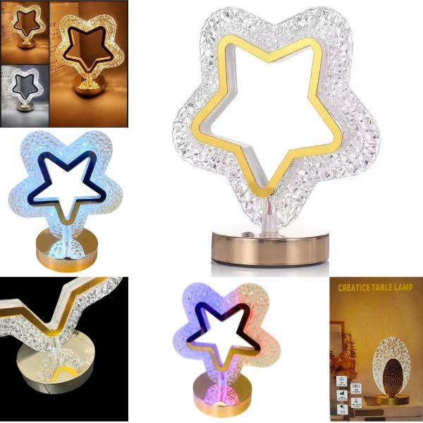 Fashion Lamp - #2-A32 - Touch Lamps - Multi Mode LED Color Set - Multi-Color Modes- USB Charging - 3 For $25.00