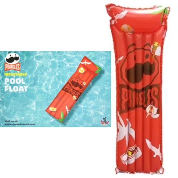Pringles - Inflatable Pool Float - WOW Brands - 27"x72" Adult Size Pool Float - 6 For $36.00
