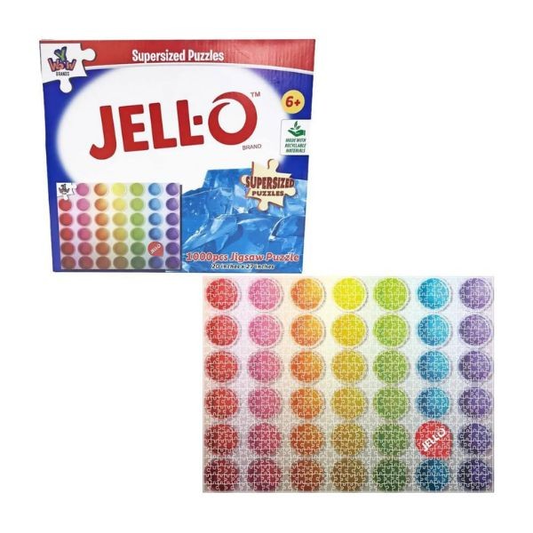 Jell-o Brand - 1000PC Supersized Jigsaw Puzzle - WOW Brands - 6 For $30.00 - Wholesale Mystery Merchandise - Wholesale John Deere - Wholesale Licensed Products