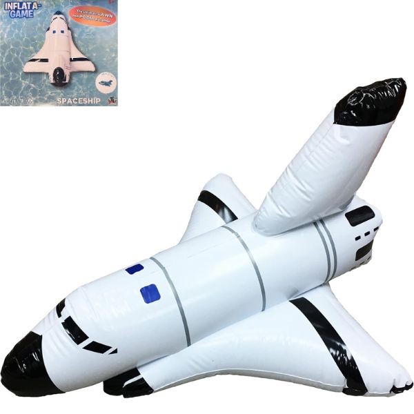The Inflatable Spaceship - 31" Pool Inflatable - WOW Brands Pool Products - 6 For $36.00