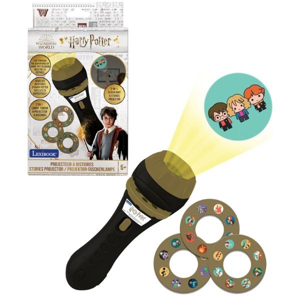 Harry Potter - 2n1 Flashlight & Story Wall Projector - Wizarding World - Live The Adventures - 10 For $35.00