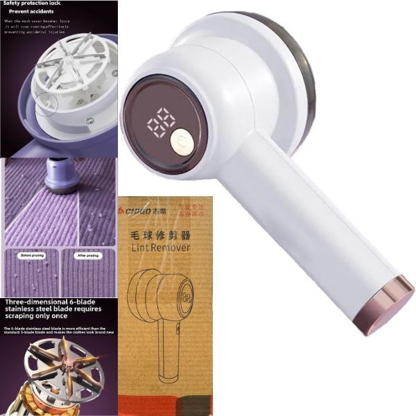 Chigo Travel - USB Charging Digital Lint Remover - 6 For $36.00