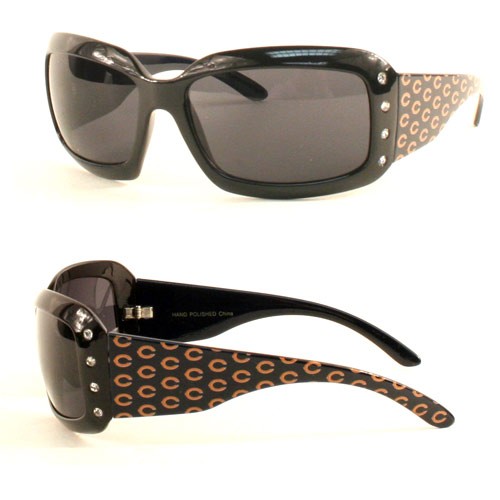 Chicago Bears Sunglasses - Ladies BLING Style - $7.50 Per Pair - Wholesale Chicago Bears Products - Bears Merchandise