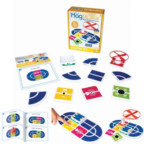 Magtronix - #JL125 - 11PC Start Your STEM Circuit Set - Junior Learning - 8 For $35.00