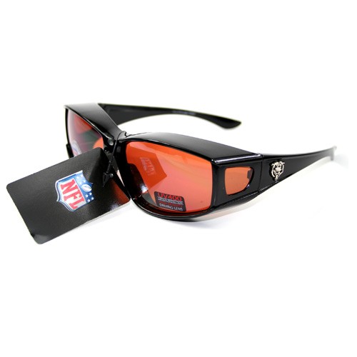 Chicago Bears Sunglasses - Large OTGMaxx Shields - 12 For $48.00 - Wholesale Chicago Bears Products - Bears Merchandise