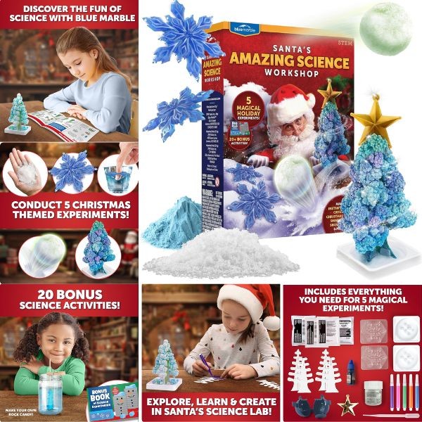 Blue Marble - #67046- Santa's Amazing Science Workshop - STEM Learning - 4 For $30.00