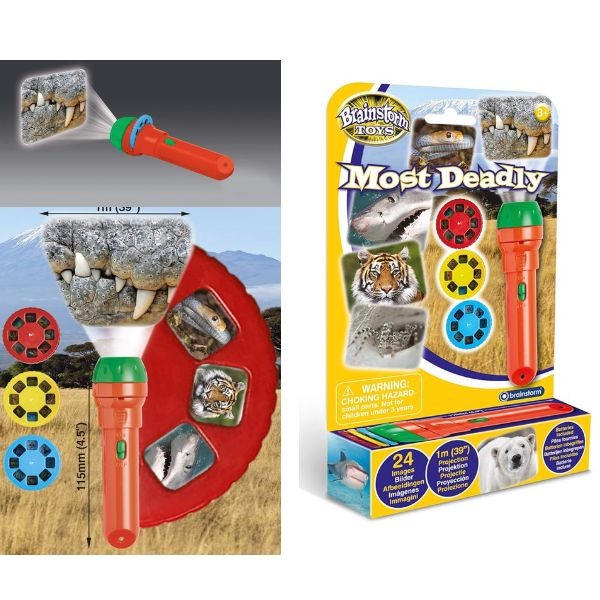 Brainstorm - #E2038 - The Most Deadly Animal Series - Includes 24 Projections - 12 For $36.00