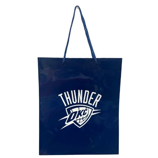 Oklahoma City Thunder - 12" Premium High Gloss Gift Bags - 36 For $23.40 - Oklahoma City Thunder