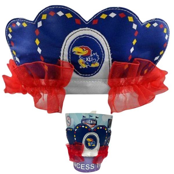 Kansas Jayhawks Fan Gear - The Princess Tiara - 6 For $15.00 - Kansas Jayhawks