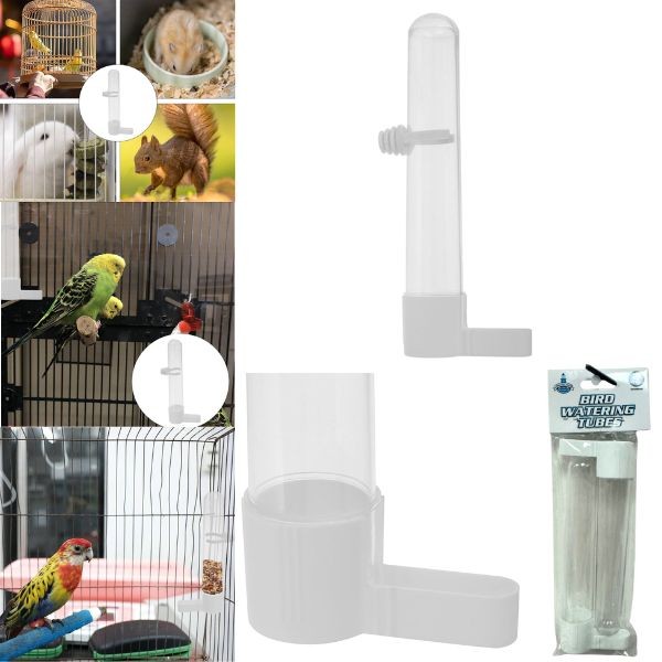 Bird Watering Tubes - 2Pack Set - Tubes Measure 7" Each - #29900 - 48 2Packs For $32.78