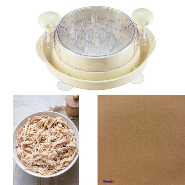 The Meat Shredder - Oversized 10" Shredder - Colors May Vary - Suction Base - Shred In Seconds - 6 For $36.00