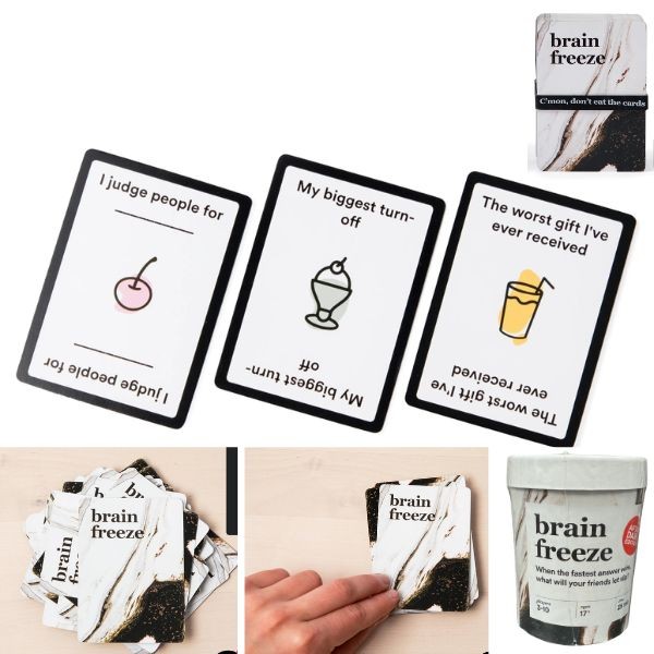 Brain Freeze - After Dark Edition - #00714 - 120 Cards Included - For 3 to 10 Players - 10 For $35.00