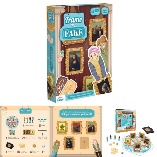 Frame The Fake - #660302 - Games By Love Dabble - Art Heist At The Museum - 6 For $36.00