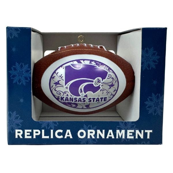 KState Wildcats Ornaments - The Footballer - Team Spirit Collection - 6 For $21.00 - Kansas State
