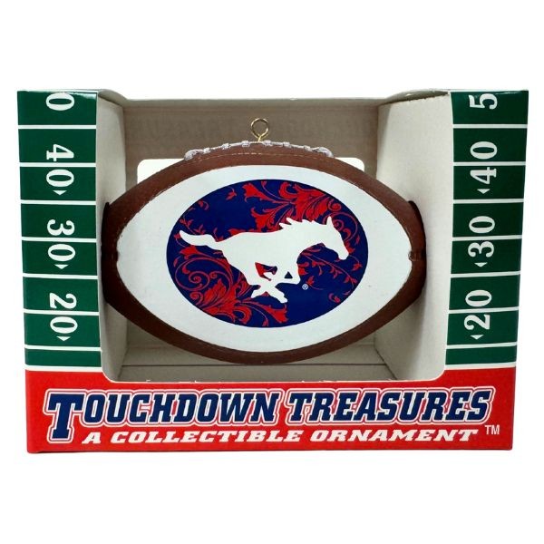 SMU Mustangs Ornaments - The Footballer - Team Spirit Collection - 6 For $21.00 - Other Teams
