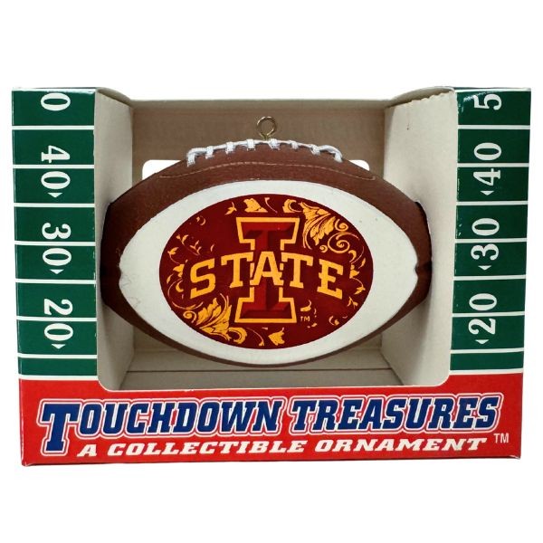 Iowa State Cyclones Ornaments - The Footballer - Team Spirit Collection - 6 For $21.00 - Iowa State