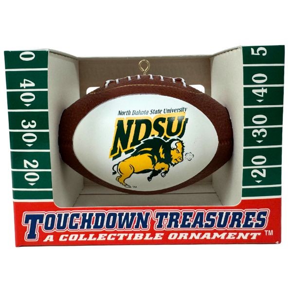 NDSU Bisons Ornaments - The Footballer - Team Spirit Collection - 6 For $21.00 - North Dakota State
