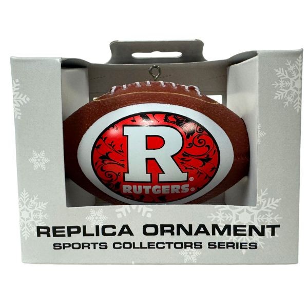 Rutgers University Ornaments - The Footballer - Team Spirit Collection - 6 For $21.00 - Rutgers