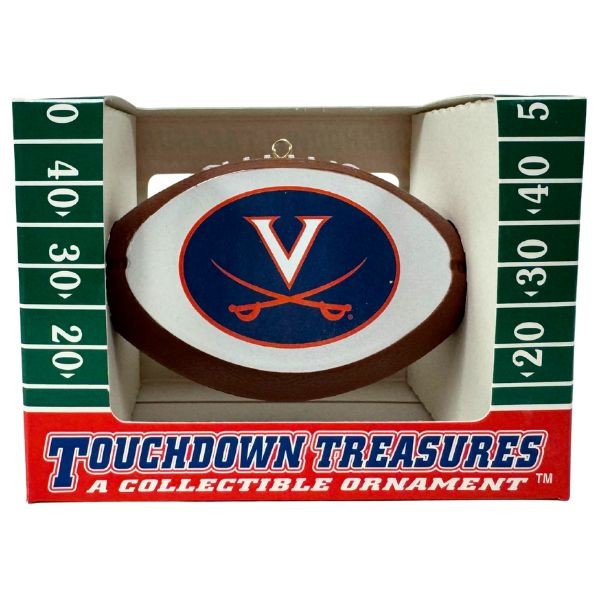 Virginia Cavaliers Ornaments - The Footballer - Team Spirit Collection - 6 For $21.00 - Virginia Cavaliers