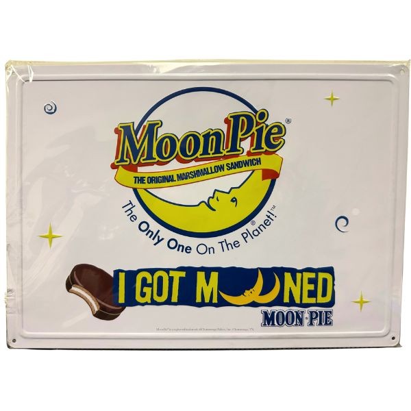 Moon Pie I Got Mooned - #41612 - 17"x12" Metal Tin Signs - The Country Series - 8 For $32.00