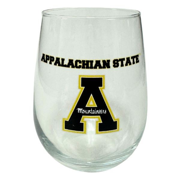 Appalachian State - 17OZ Retro Team Spirit Wine Glasses - 6 For $30.00 - Other Teams