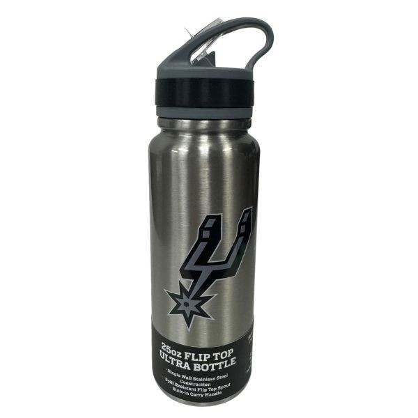 San Antonio Spurs - 25OZ Stainless Steel Ultra Water Bottle - Hot/Cold - 4 For $30.00 - San Antonio Spurs