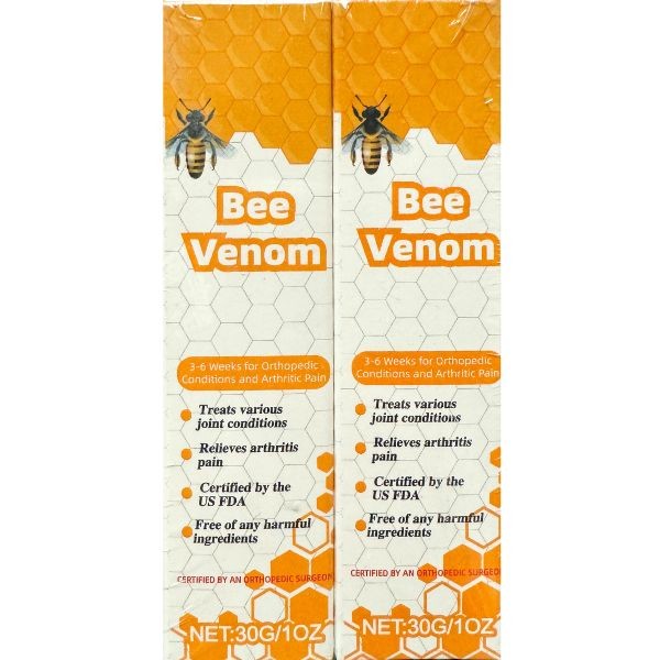 Bee Venom Professional Treatment Gel - #YLW.White -Treats Various Joint Conditions - - NET30G/1OZ - 12 Tubes For $36.00