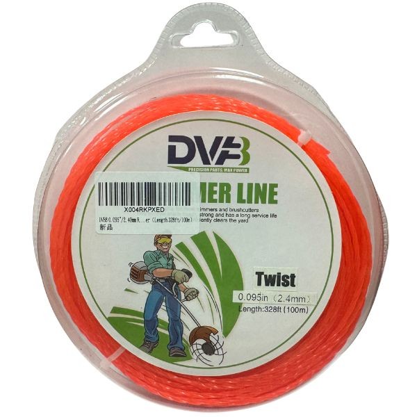 Trimmer Line - 325Foot Spool - .095 Gauge - Weed Eater Line - Peggable - 10 Spools For $35.00