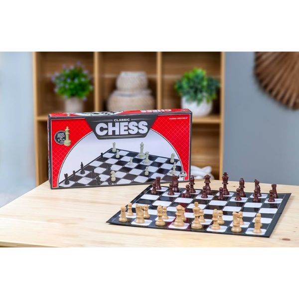 Goliath Games - #HT2221 - Classic 16" Chess Board Set - Hardened Poly Plastic Game Pieces - 6 Sets For $30.00