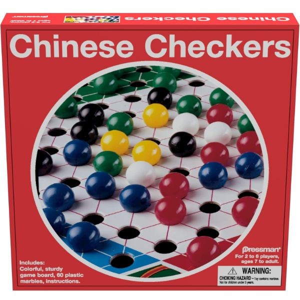 Pressman Games - #1902B - Chinese Checkers Set - For 2 to 6 Players - 8 Sets For $32.00