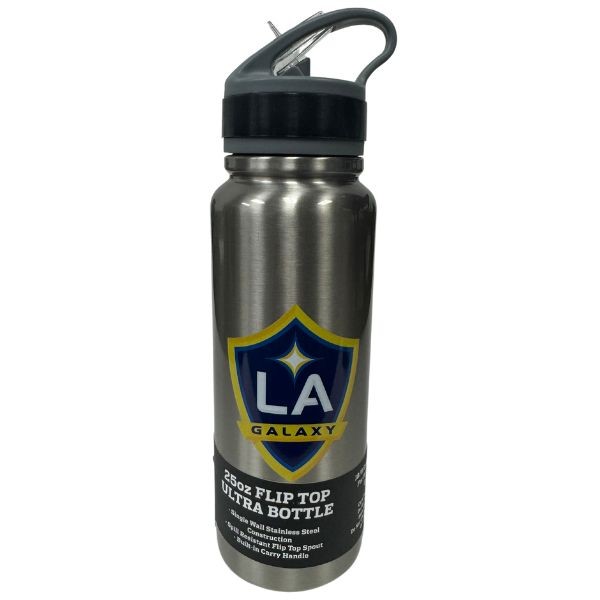 Los Angeles Galaxy Tumblers - 25OZ Stainless Steel Premium Seal Water Bottle - 4 For $30.00 - Wholesale Los Angeles Rams Products - Rams Merchandise