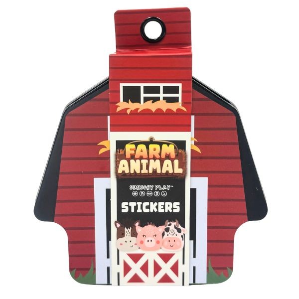 The Barn - #96785 - The Farm Animal 16Count Sticker Series Set - Comes With Metal Collectors Tin - 10 Sets For $35.00