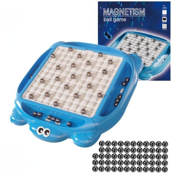 Magnetism BALL #999-9 Game - 10"x11" Game Board - Full Set Included - Magnetic Strategy Chess - 8 For $32.00