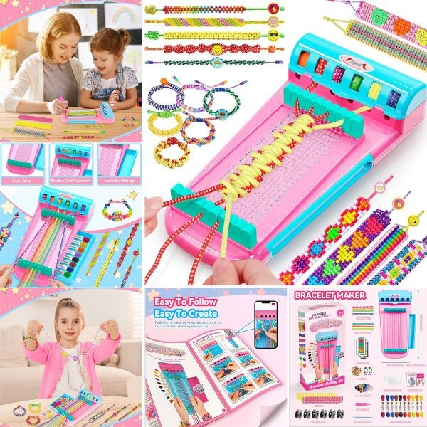 Braid Jastic - 3in1 Bracelet Making Kit - Design Your Own Fashions - 6 Kits For $30.00