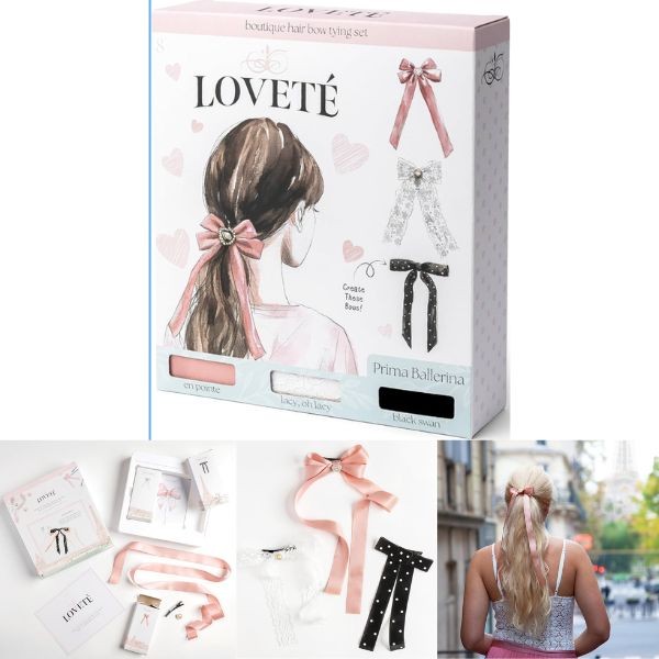 Lovette Boutique - Create Your Own Hair Bows - The Prima Ballerina Bow Set - 6 Sets For $30.00