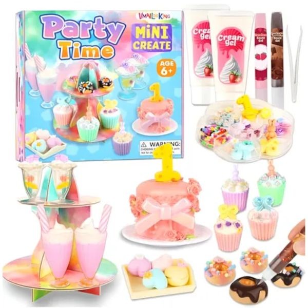 Party Time - #VmnLookin - Full Create Your Dessert Kit - Toy Kit - Not Edible - STEM Learning - 6 Kits For $30.00