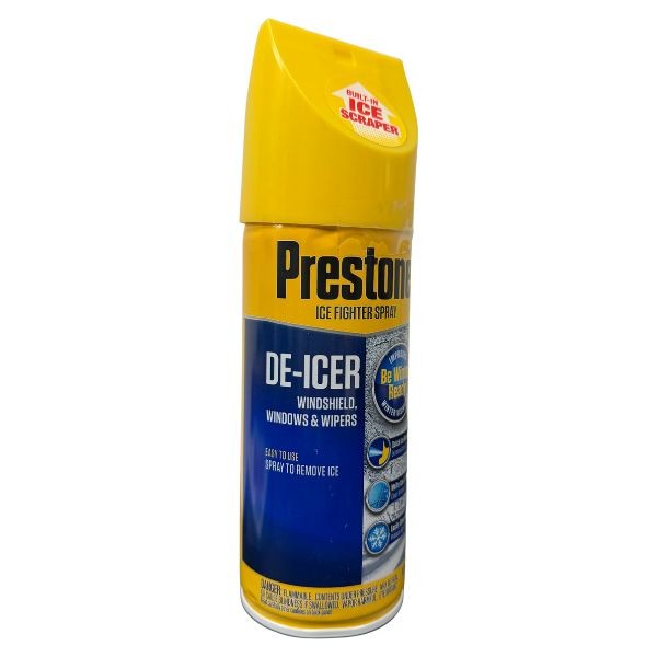 Prestone Auto - 11OZ De-Icer - Spray To Remove - Windshield, Windows, Wipers - 12 For $36.00