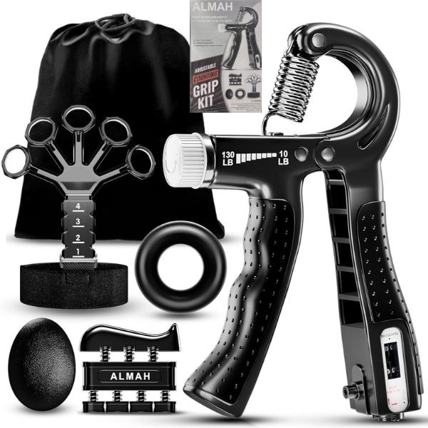 Almah Fitness - Adjustable Grip Kit - For Training and Rehabilitation - 6 Kits For $30.00